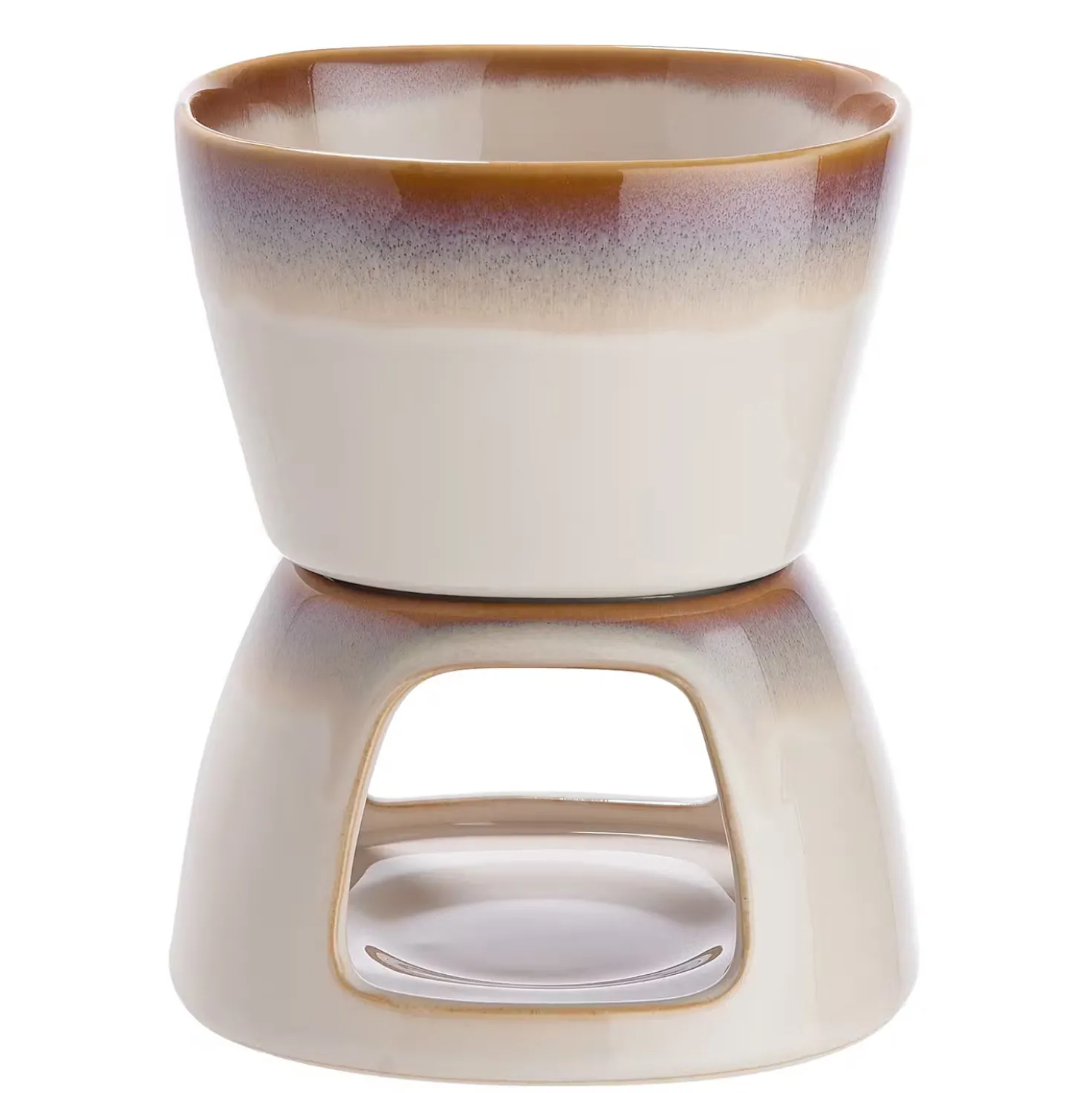 AU CHOCOLAT Mini-Fondue 4er-Set