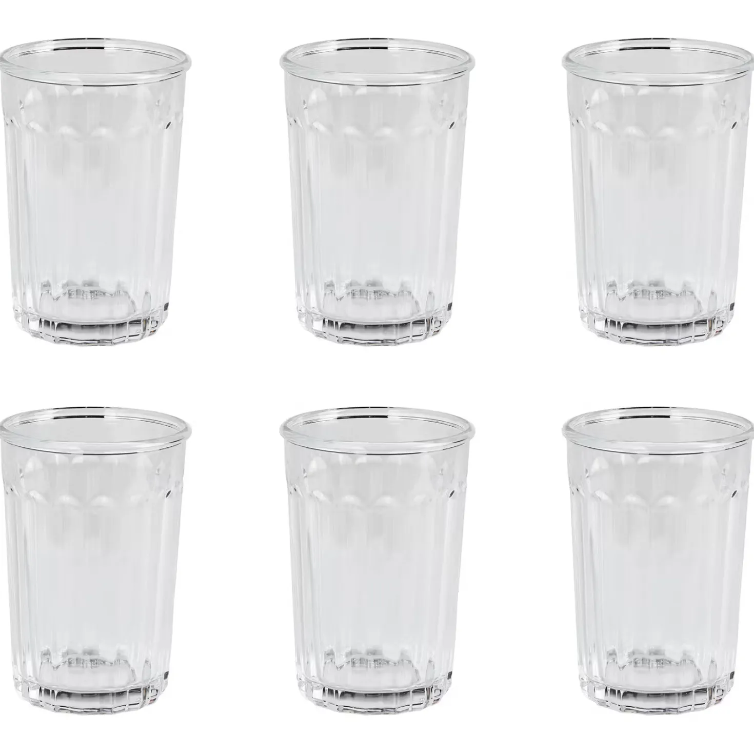 BARETTO Trinkglas 6er-Set
