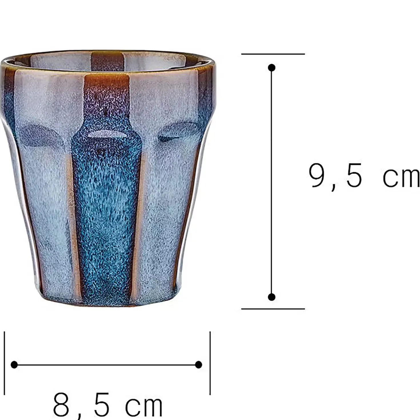 BERGAMO Kaffeetasse 6er-Set