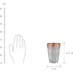 BERGAMO Latte Macchiato Tasse