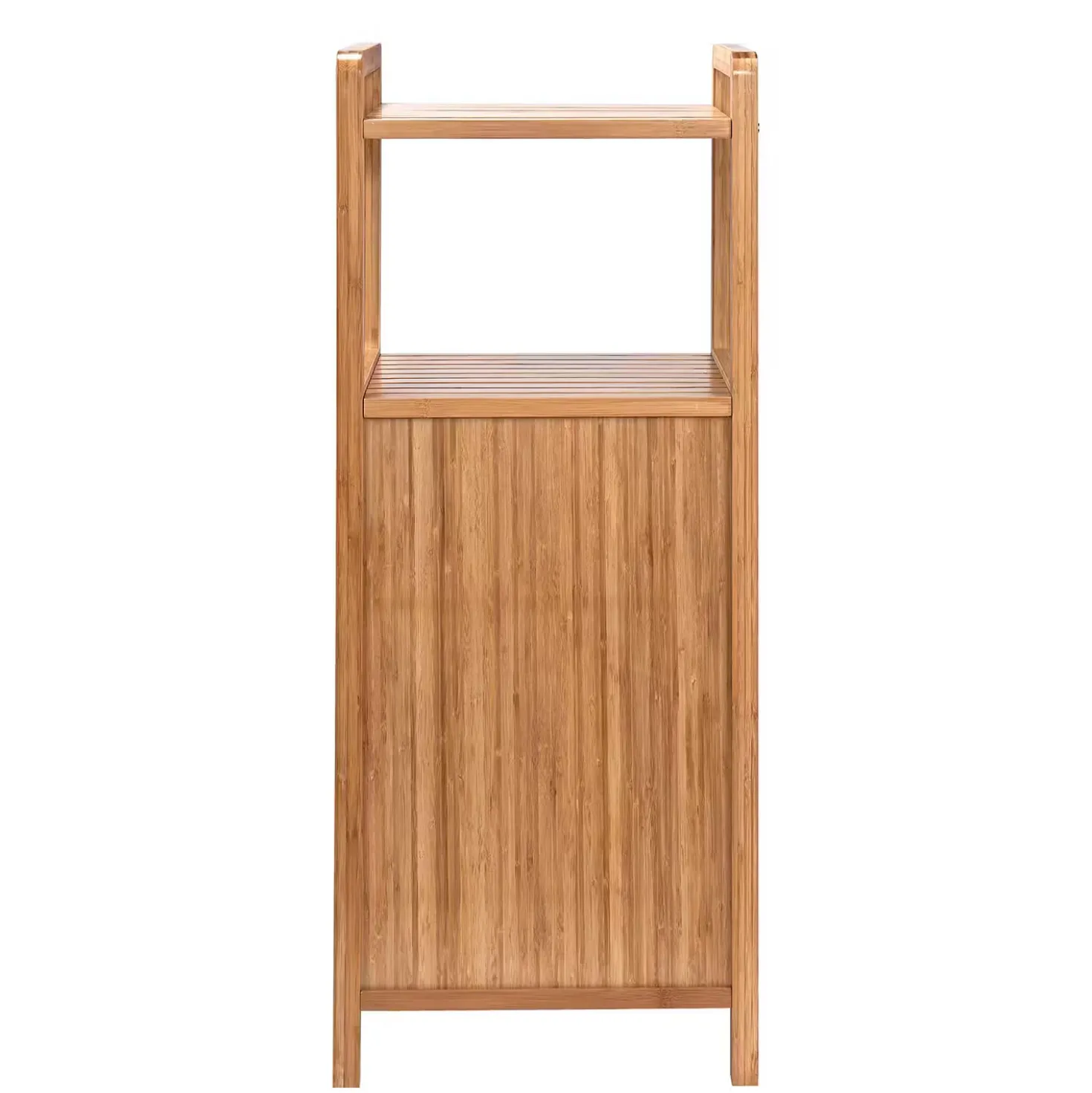 BIG BAMBOO Regal mit Wäschekorb