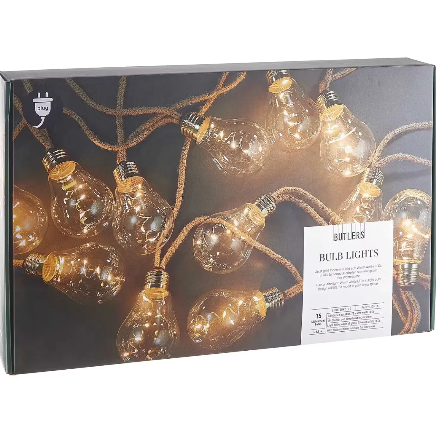 BULB LIGHTS LED-Lichterkette