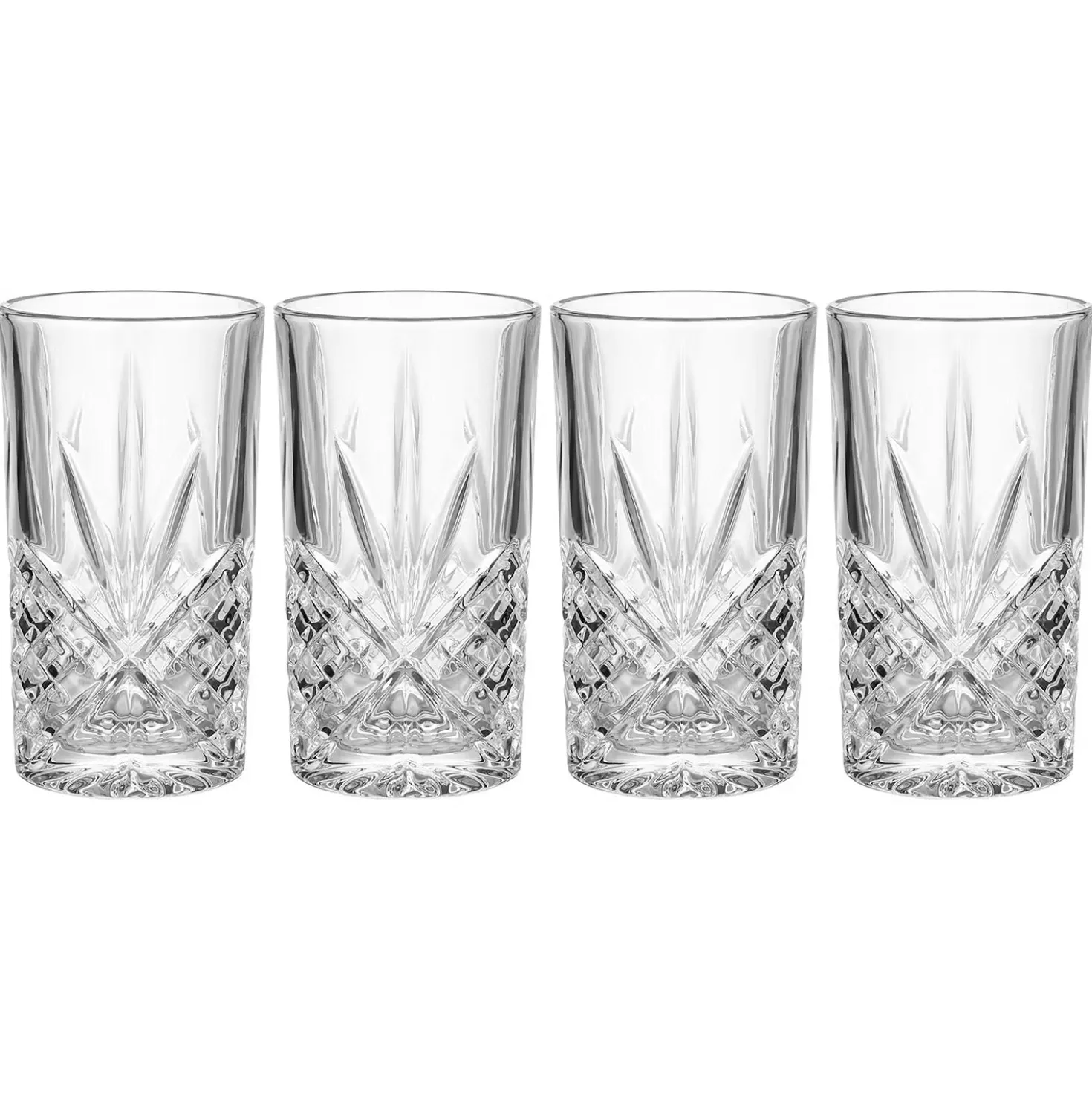 CRYSTAL CLUB Longdrinkglas 4er-Set