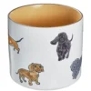 DOG LOVER Blumenübertopf Dackel