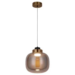 EXEMLAR Pendelleuchte Smoky