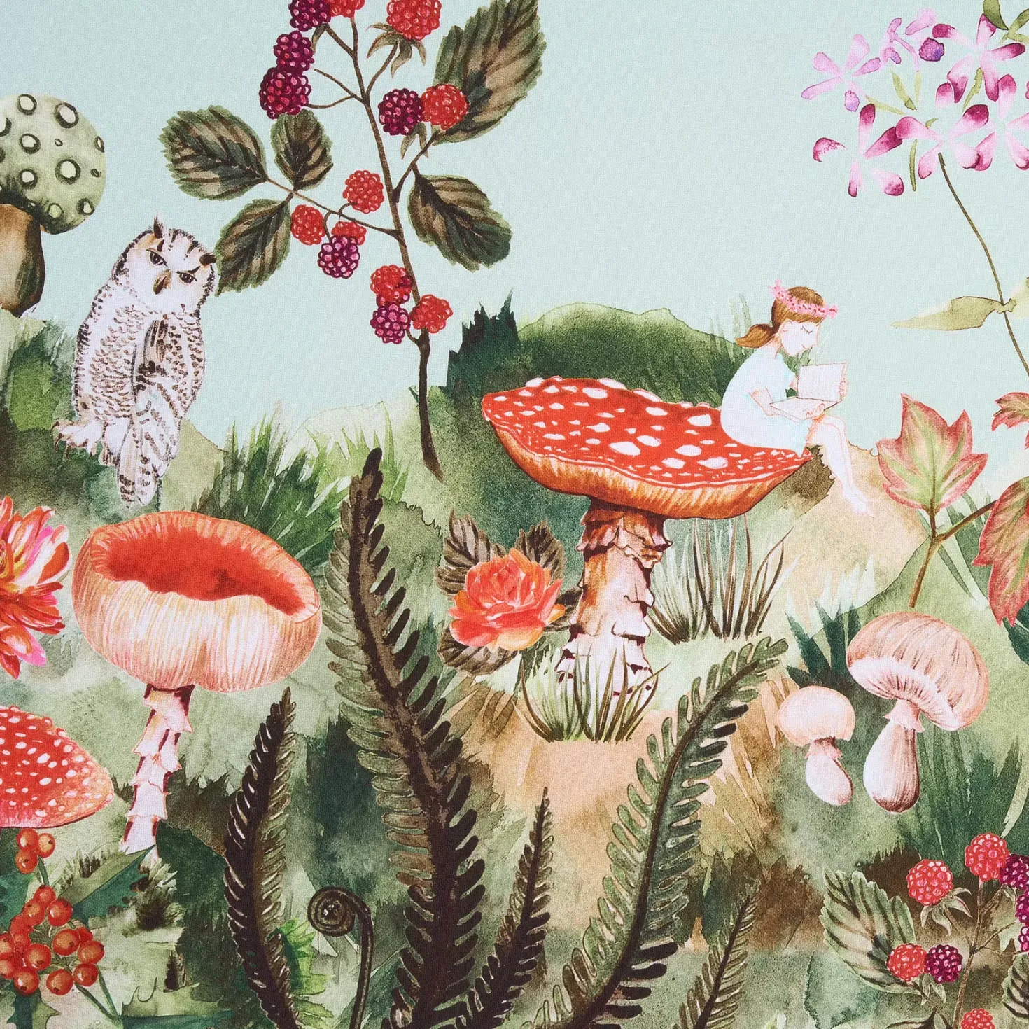 FUNGHI & FLOWERS Tischdecke