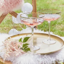 GOLDEN TWENTIES Champagnerschale 4er-Set