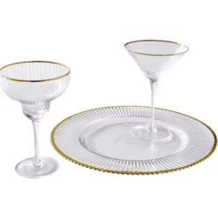 GOLDEN TWENTIES Martiniglas 4er-Set