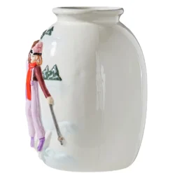 MOUNTAIN LODGE Vase Ski