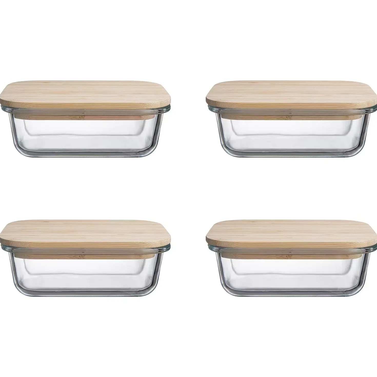 NATURALS Lunchbox 4er-Set