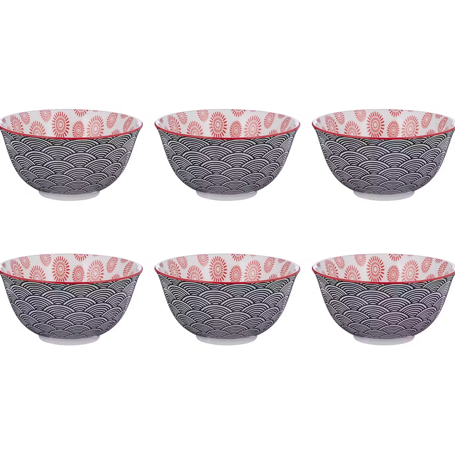 ORNAMENTS Schale 6er-Set