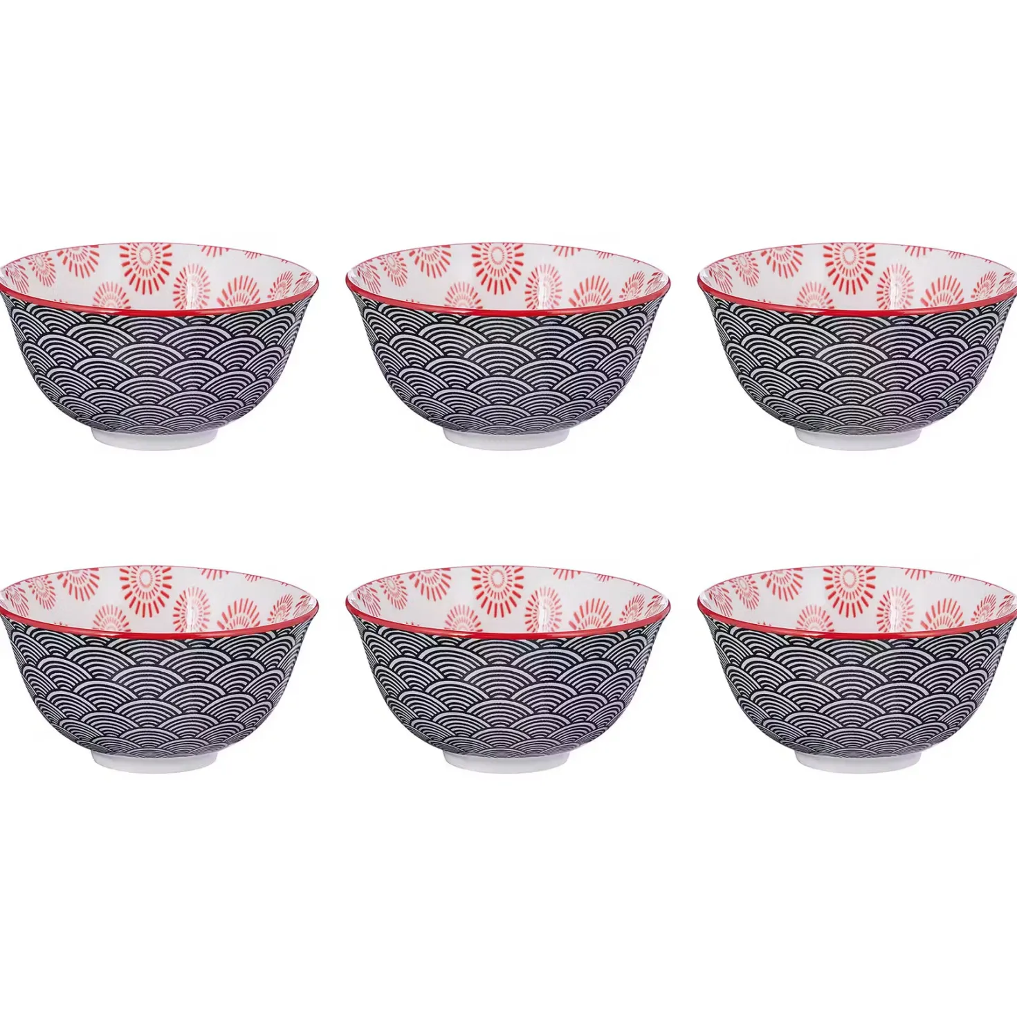 ORNAMENTS Schale 6er-Set