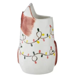PABLO Vase Katze handbemalt