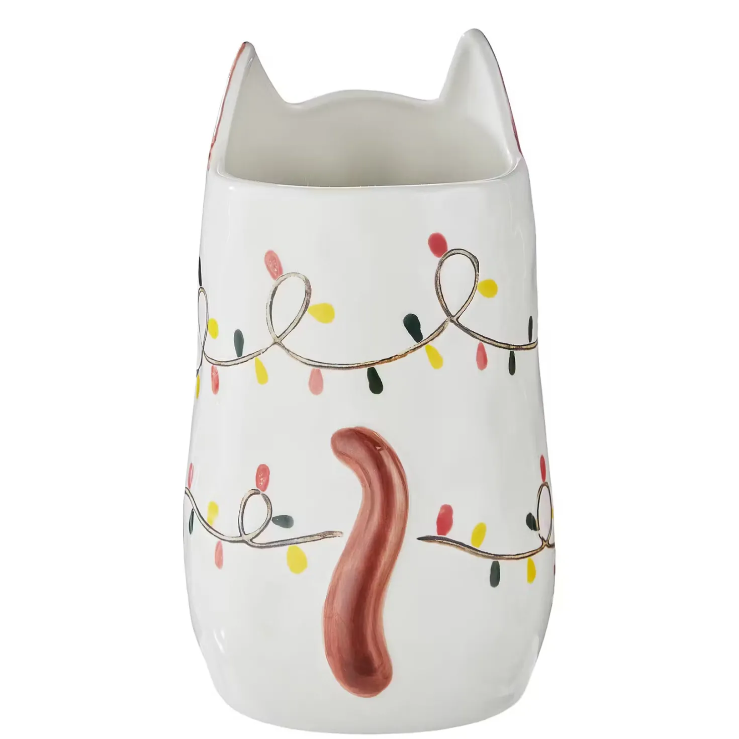 PABLO Vase Katze handbemalt