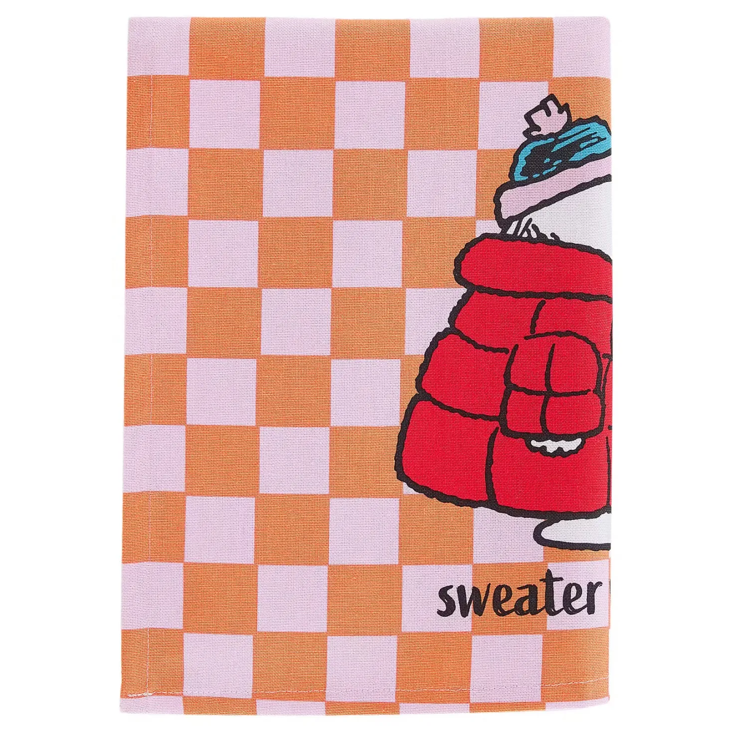 PEANUTS Geschirrtuch Checker Style