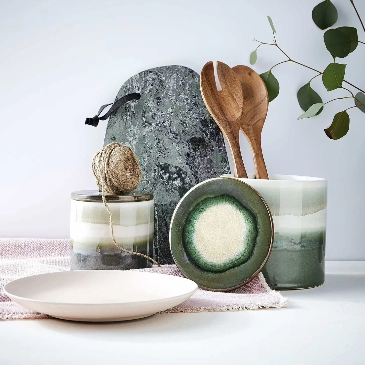 PURE KITCHEN Salatbesteck 2er Set