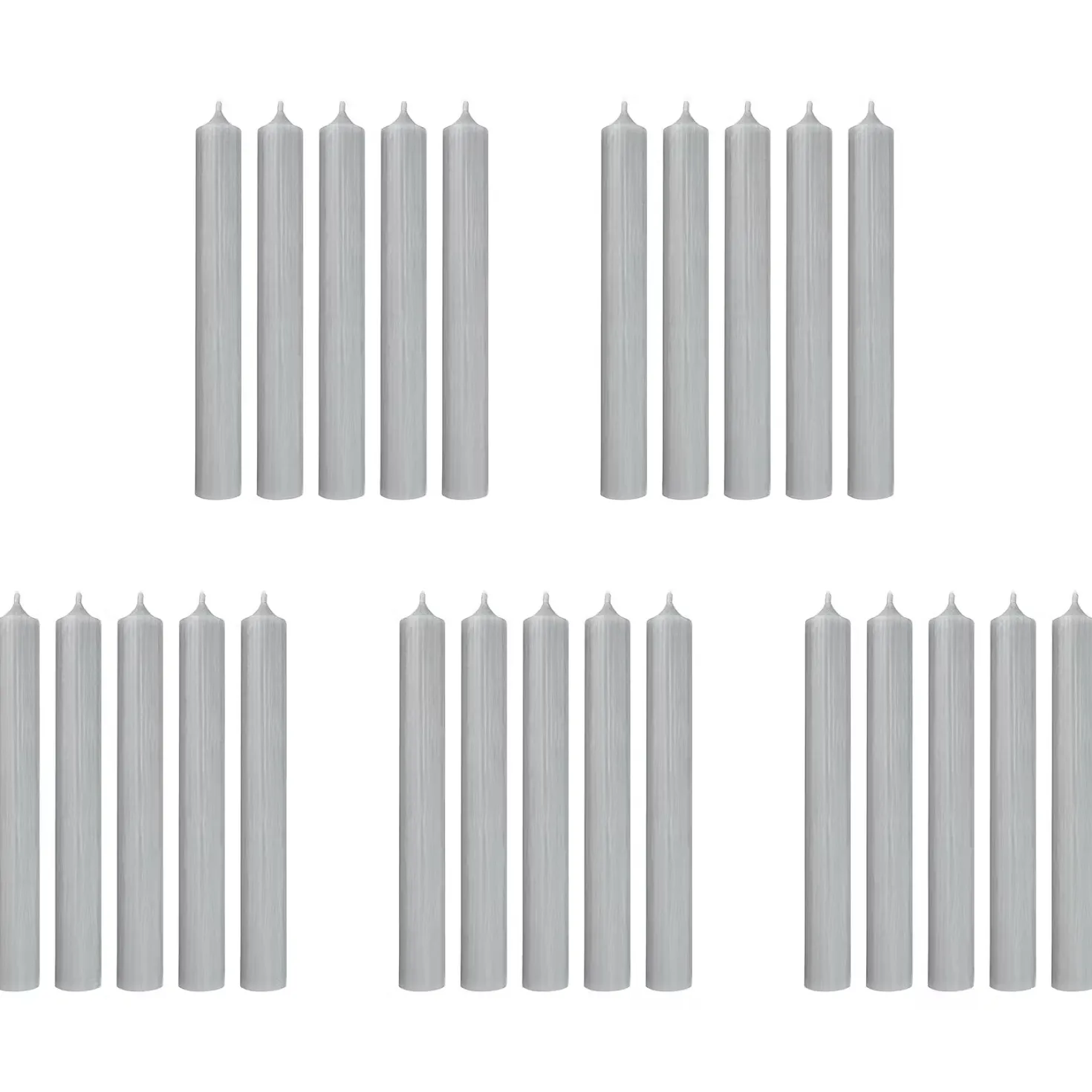RAINBOW Stabkerze 25er-Set