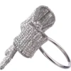 ROYAL HEIGHTS Serviettenring Schleife 4er-Set