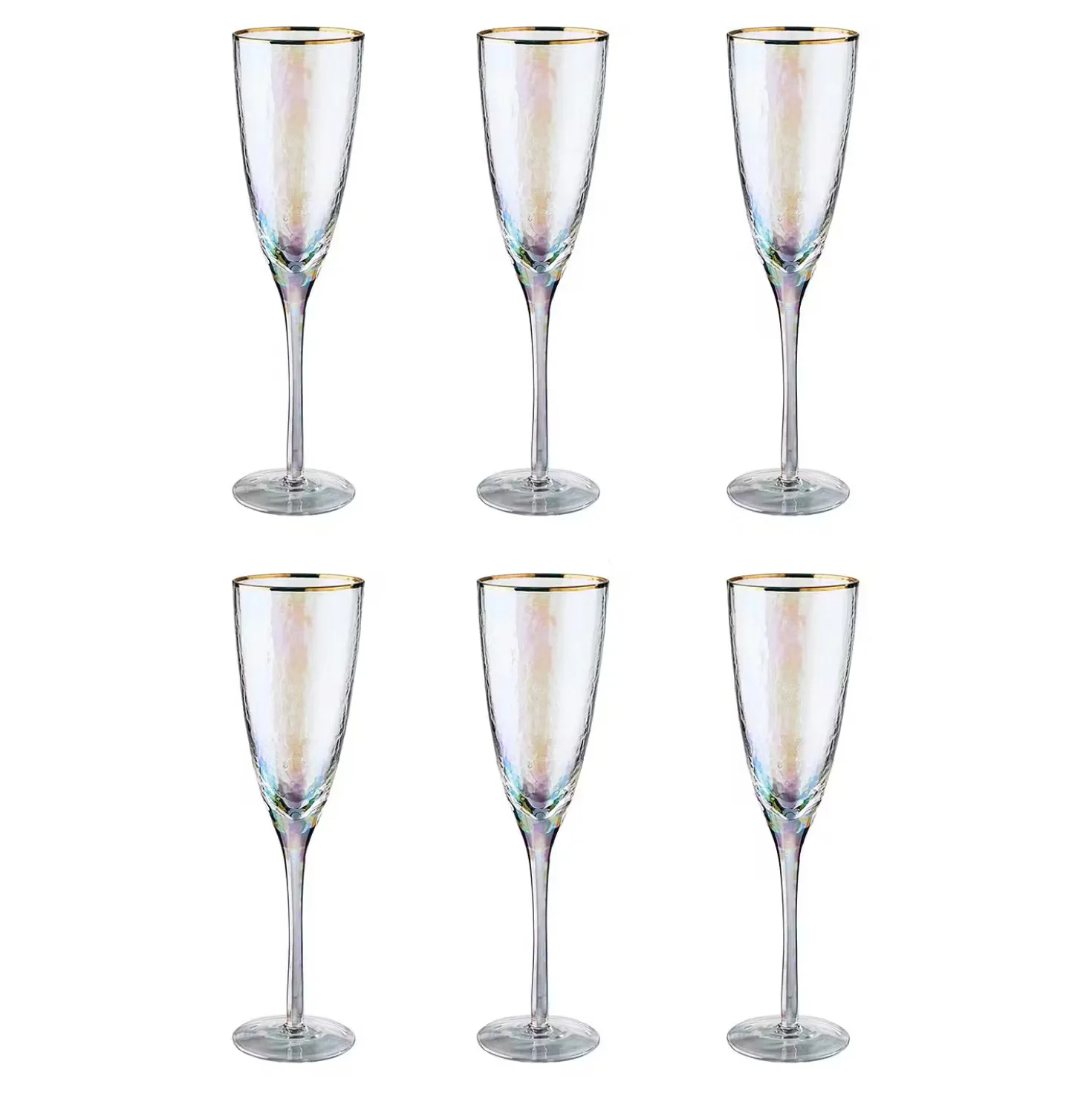 SMERALDA Champagnerflöte 6er-Set