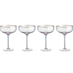 SMERALDA Champagnerschale 4er-Set