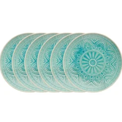 SUMATRA Teller 6er-Set