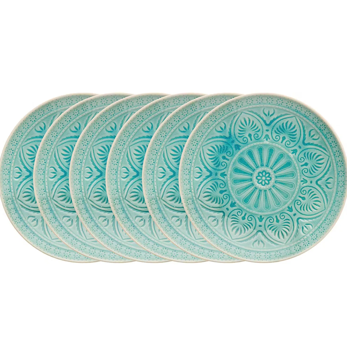 SUMATRA Teller 6er-Set