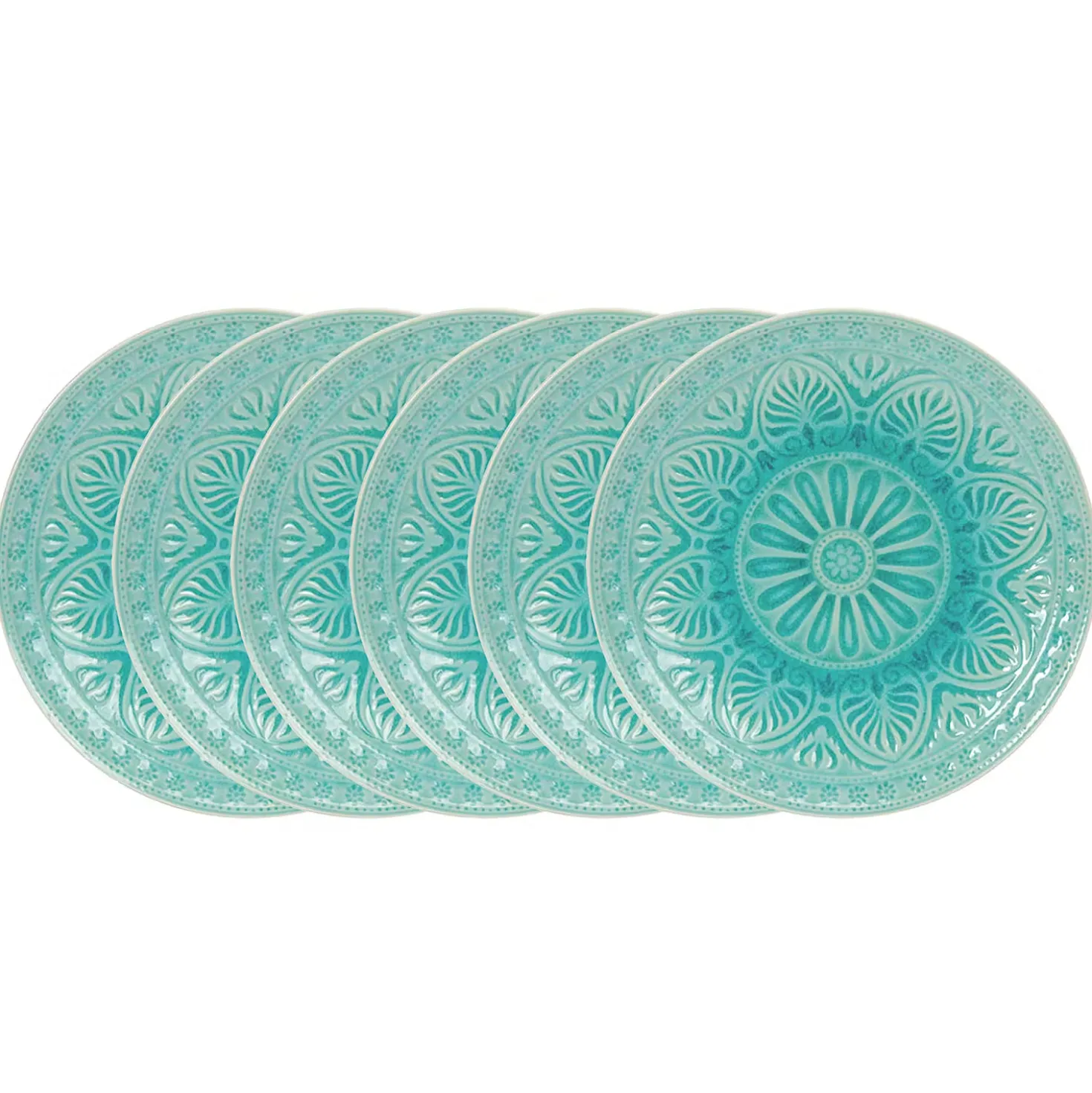 SUMATRA Teller 6er-Set