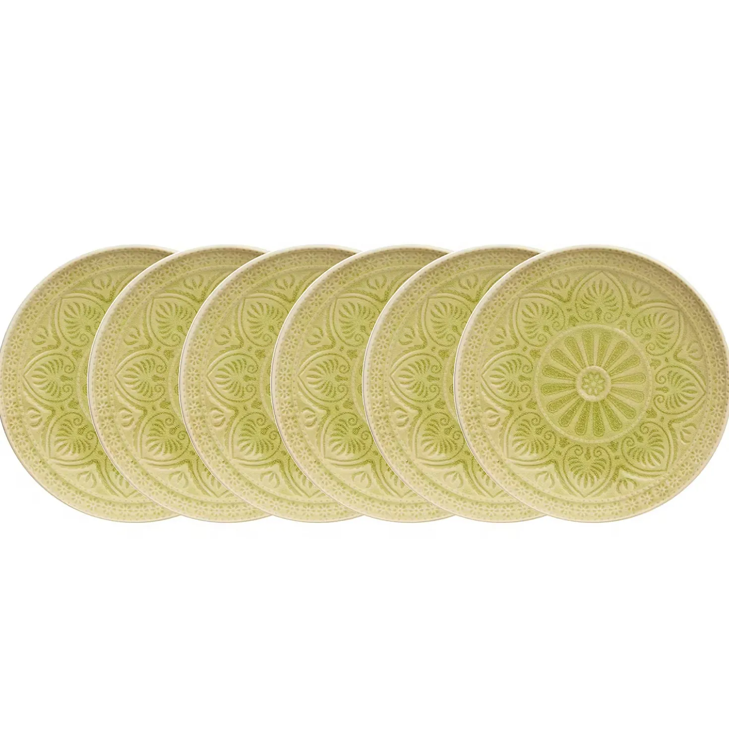 SUMATRA Teller 6er-Set