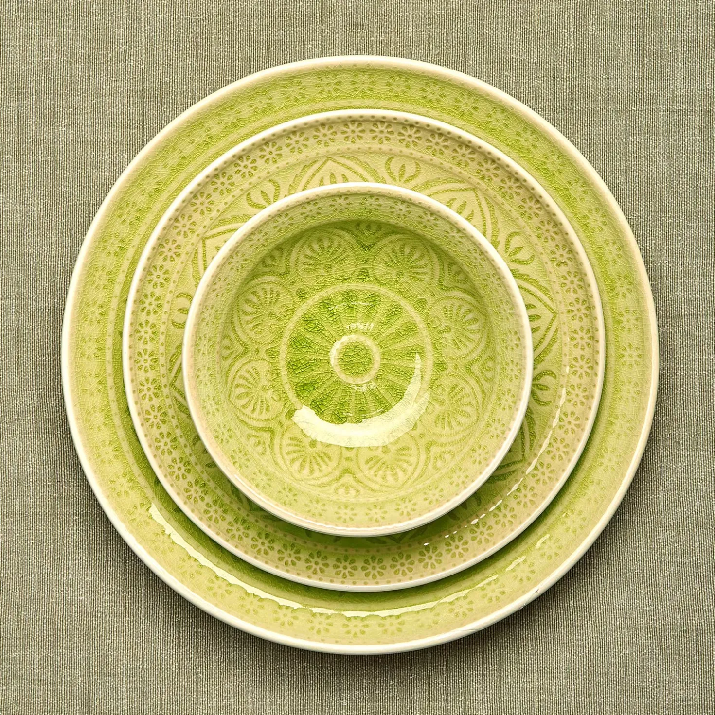 SUMATRA Teller 6er-Set