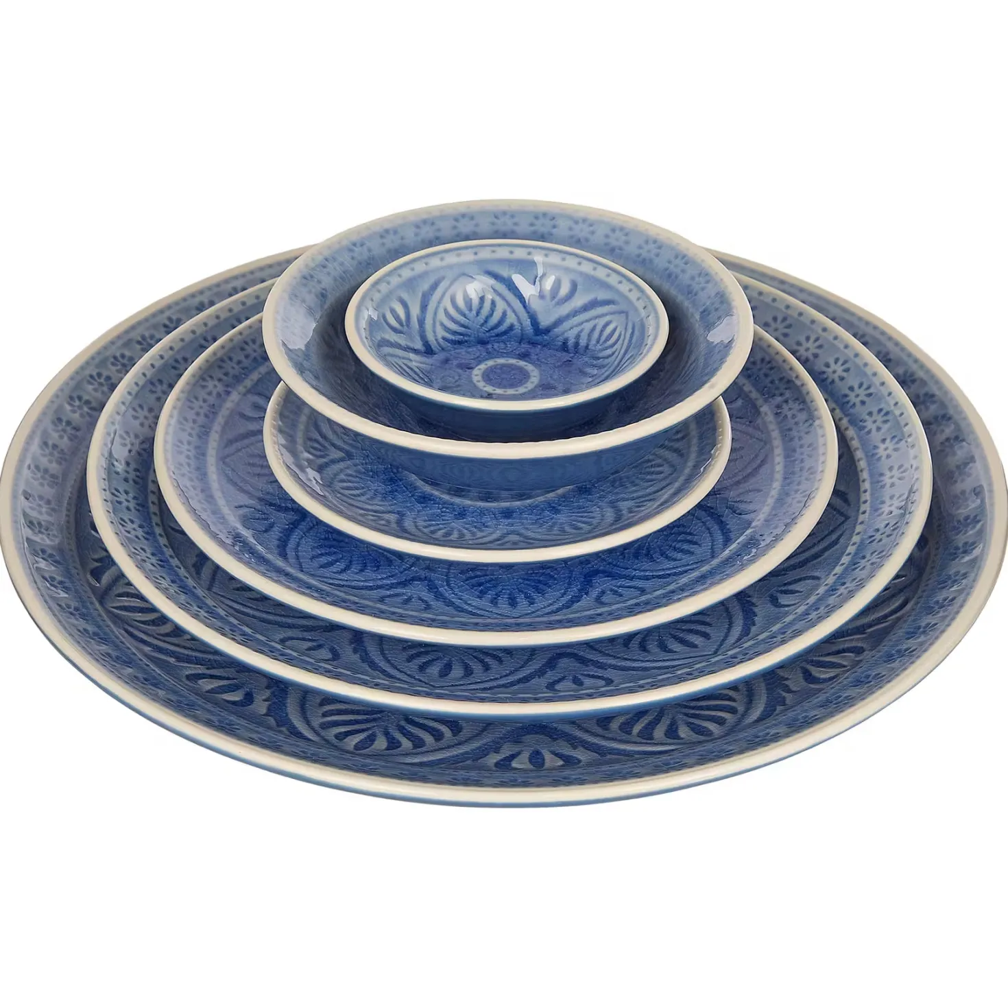 SUMATRA Teller 6er-Set