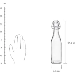 SWING Flasche mit Bügelverschluss 6er-Set