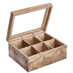 TEA TIME Teebox mit Lasergravur