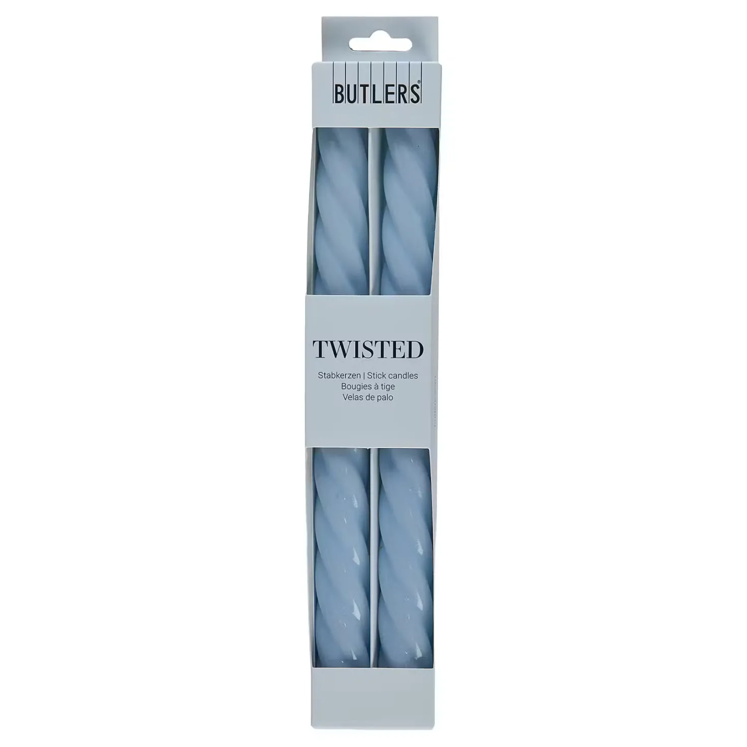 TWISTED Stabkerze 2er-Set