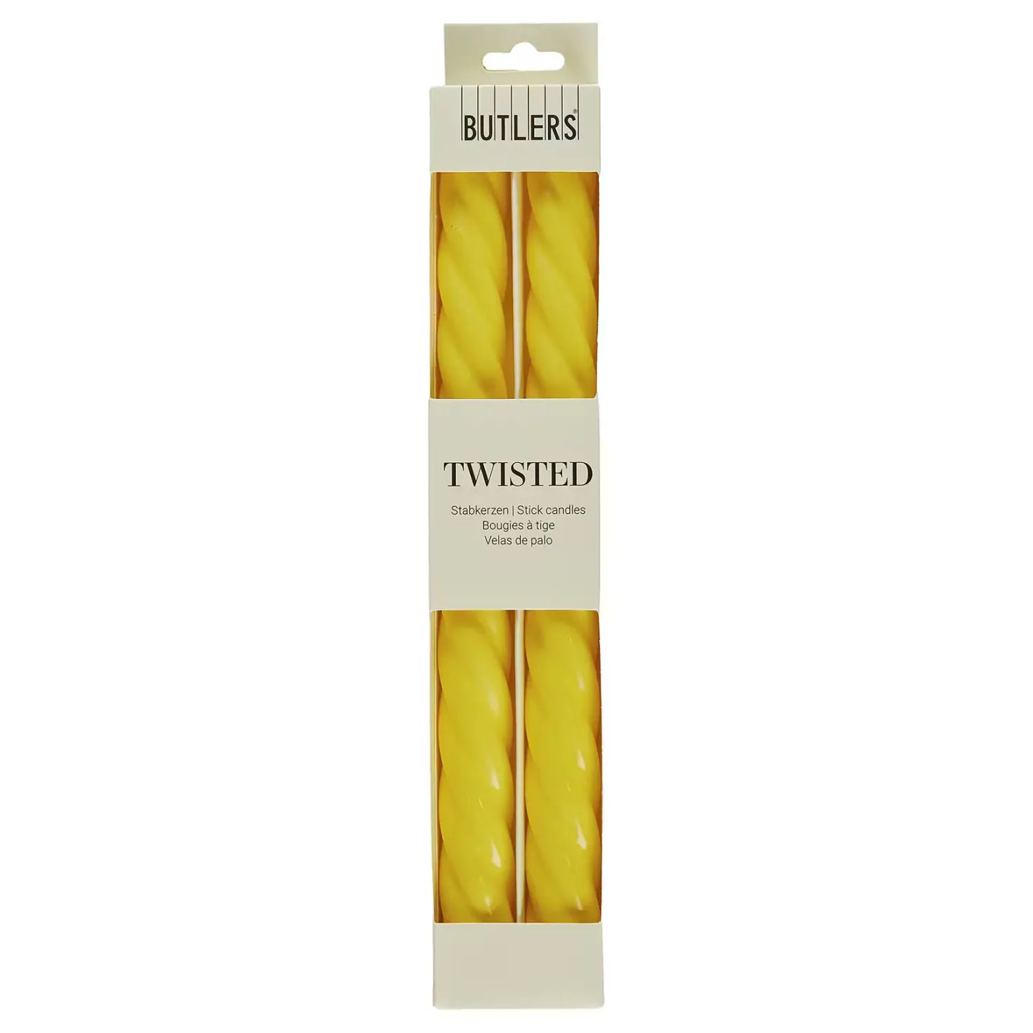 TWISTED Stabkerze 2er-Set