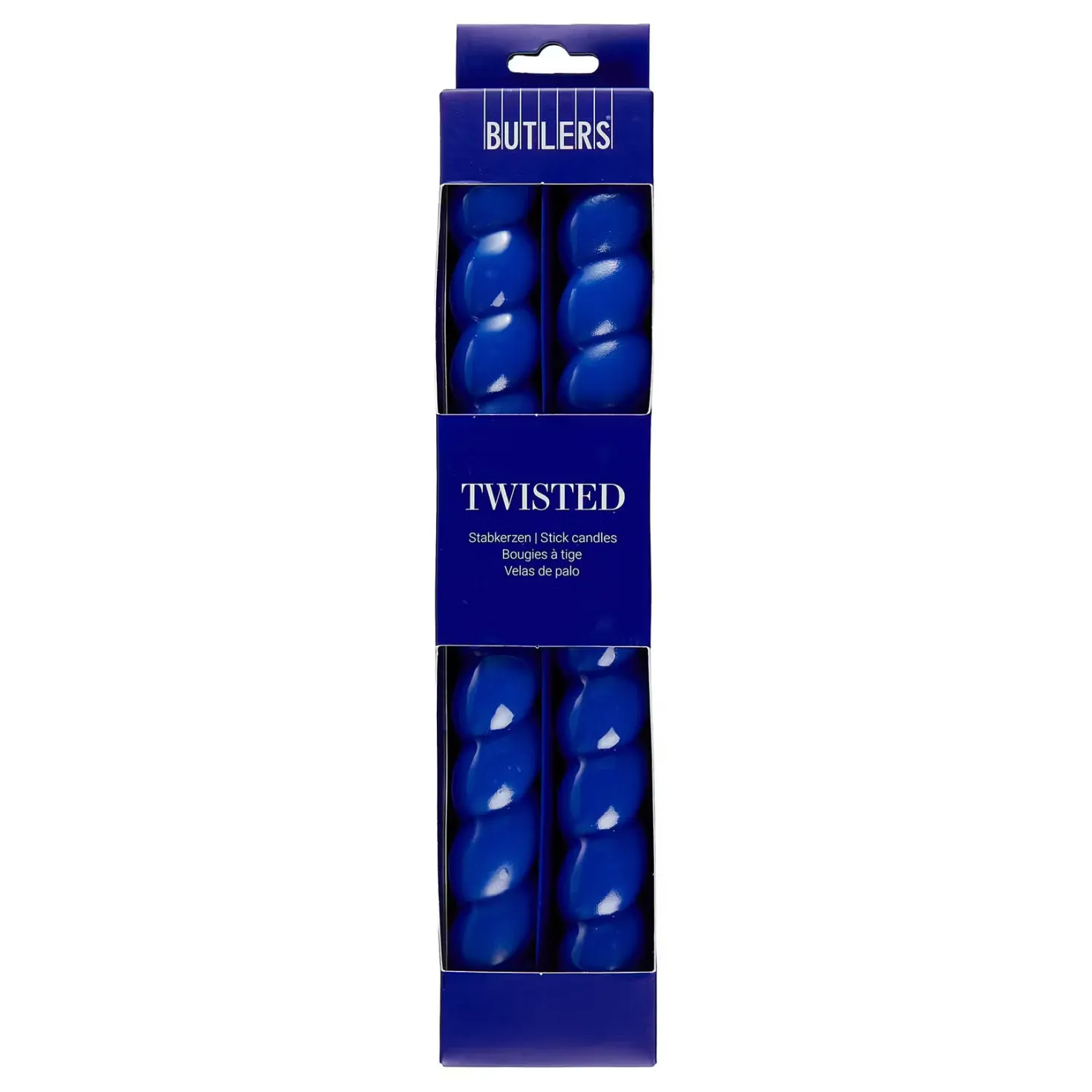 TWISTED Stabkerze 2er-Set