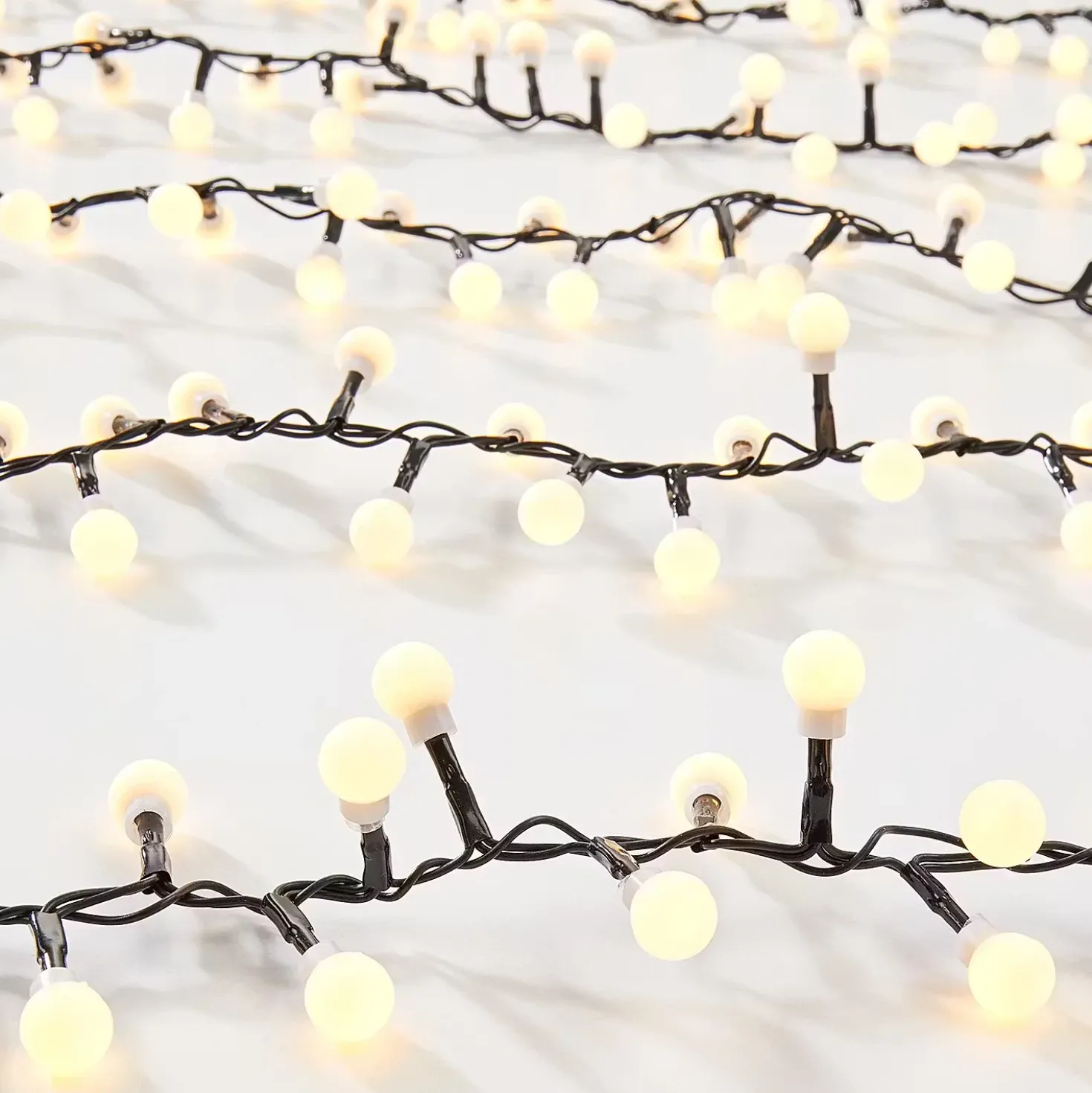 WHITE BULBS LED-Lichterkette