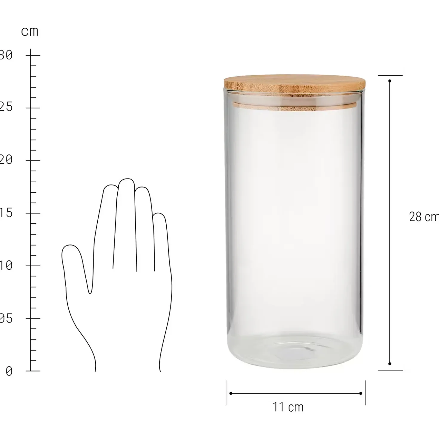 WOODLOCK Vorratsglas
